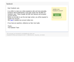 Facebook account phishing